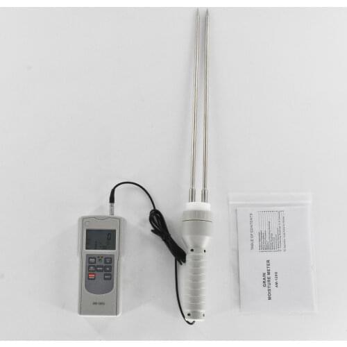 AM-128G portable Multifunctional Can Measure Grain Moisture Meter Wheat /soy/corn/ coffee grain moisture Grains up to 36 Species