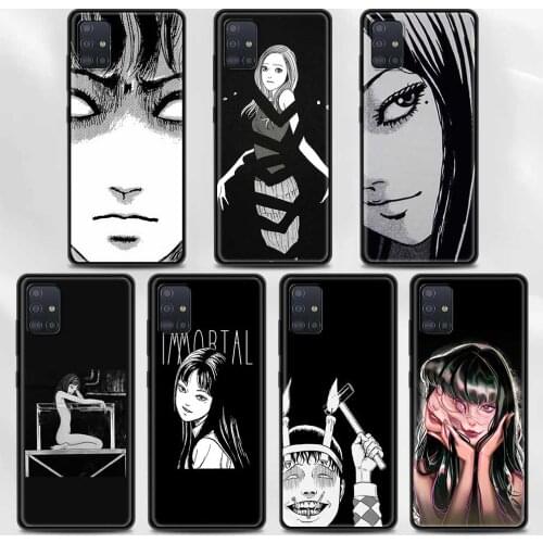 Tomie junji ito Cover For Samsung A72 A91 A52 A51 A71 A42 5G A12 A02s A01 A32 A01 A11 A21 A21s A31 A41 Case Coque Shell