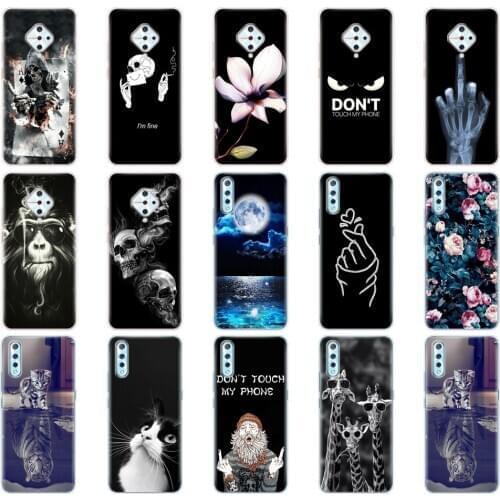 For VIVO V17 Case on Vivo V17 Neo V 17 V17Neo VIVOV17 6.38 Inch Painting Phone Cover Silicon Soft TPU Back Coque Full Protection