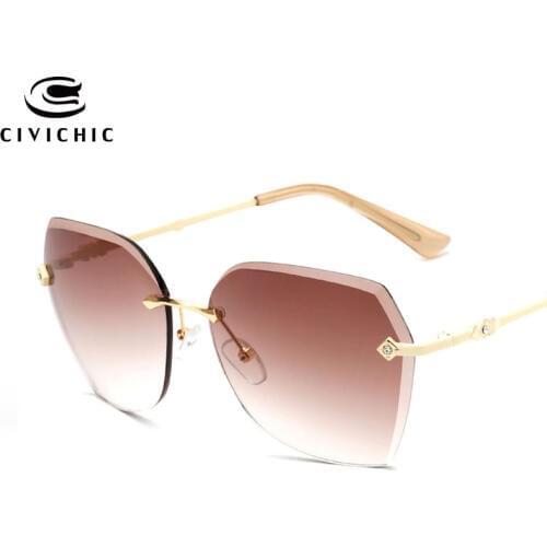 CIVICHIC Women's Sunglasses Mirrored