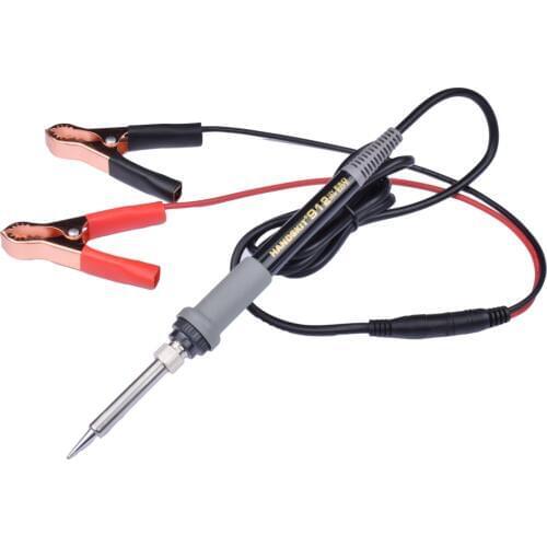 DC12V / 35w car battery low voltage electrical soldering iron head clip car repair tools portable soldering iron