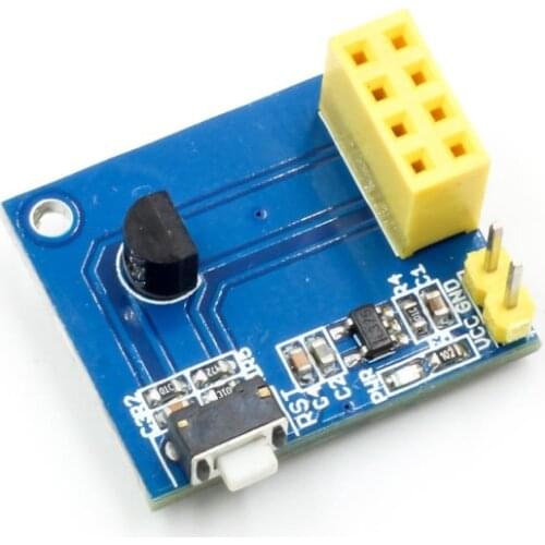 ESP8266 ESP-01/01S DS18B20 WiFi Adapter Board Programmer Adapter Temperature Sensor Wireless Module Digital Module