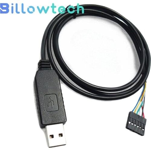 FT232 flashing line USB to TTL download line FT232 flashing line with CTS RTS 6PIN
