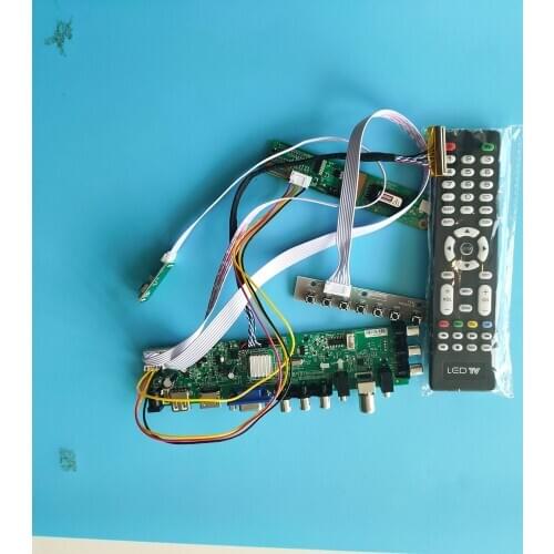 Kit For N154I2-P01/N154I2-P04 remote VGA 1 CCFL TV USB AV LCD DVB-C DVB-T 30pin 1280X800 Digital Controller board Panel HDMI