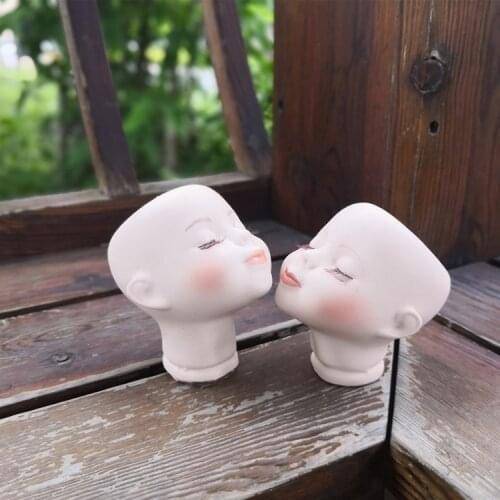 Cute Vintage Retro Art Ceramic Doll Head Doll Body Hand Part Birthday Christtmas Gift Home Antique Ornaments