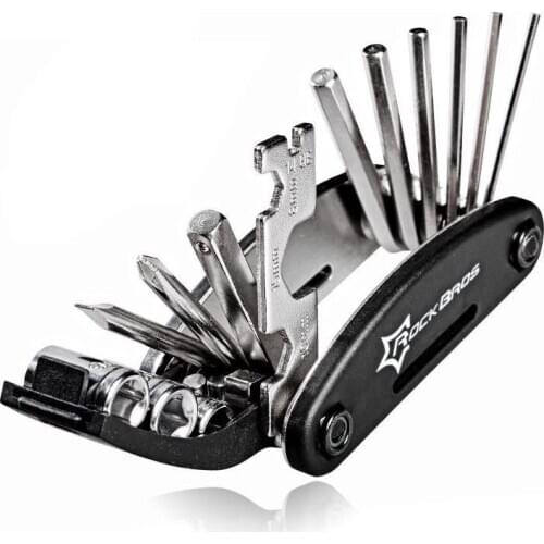 16pcs Bicycle Repair Tool Set Bike Wrench Multi Repair Kit Hex Spoke Screwdriver