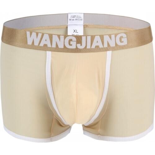 NEW separating ice silk translucent sexy mens pants mens underwear bullets