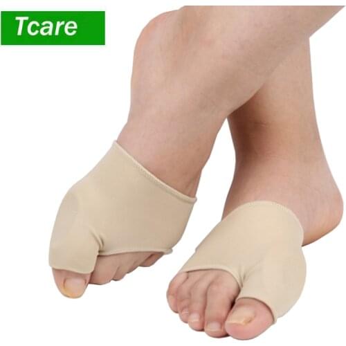 Tcare 1Pair Orthopedic Bunion Corrector Relief Sleeve Gel Bunion Pads Cushion Splint Bunion Protector Hallux Valgus Corrector