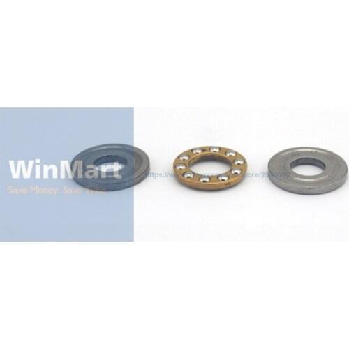 10Pcs Axial Ball Thrust Bearing F2-6M F3-8M F4-9M F4-10M F5-10M F5-11M F5-12M F6-11M F6-12M F6-14M F7-13M F7-15M F7-17M F8-14M