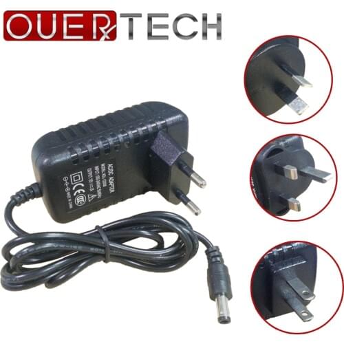 OUERTECH DC 12V Power Adapter AC100-240V Lighting Transformers Output DC 12V 2A Switching Power Supply For LED Strip For Camera