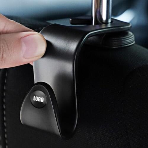A Pair Portable Car Seat Back Hooks Hanging Bag Rack Accessories For Toyota Auris Avensis Corolla Camry Verso Sienna Yaris Chr