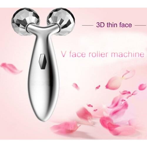 Micro-Current Manual Portable Massage Beauty Stick Double-Headed 70°Rolling Safe Efficient Can Tightening Skin And Face-Lifting