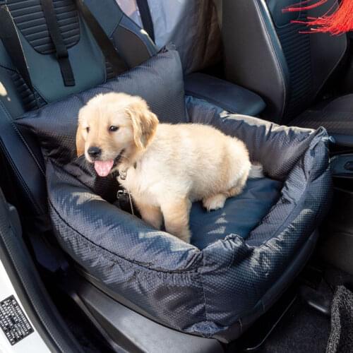 KANGFEILE Travel Dog Car Seat Cover Folding Hammock Pet Carriers Bag Carrying for Cats Dogs Transportin Perro Autostoel Hond