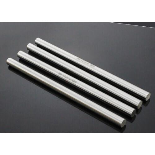 Precision round bar straight handle high speed steel metric tool round rod punch pin 2-12.0*200mm length DIY White steel knife