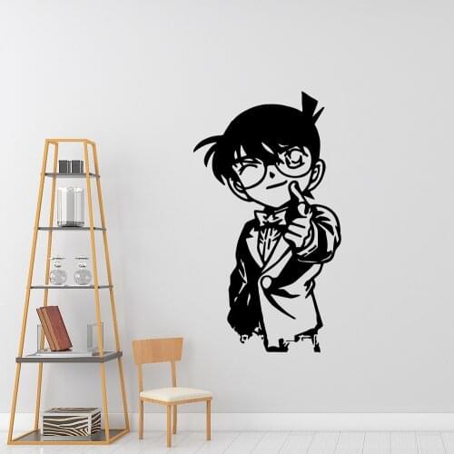 Beauty Conan Vinyl Wall Sticker Home Decor Stikers For Kids Rooms Decoration Wall Decoration Murals