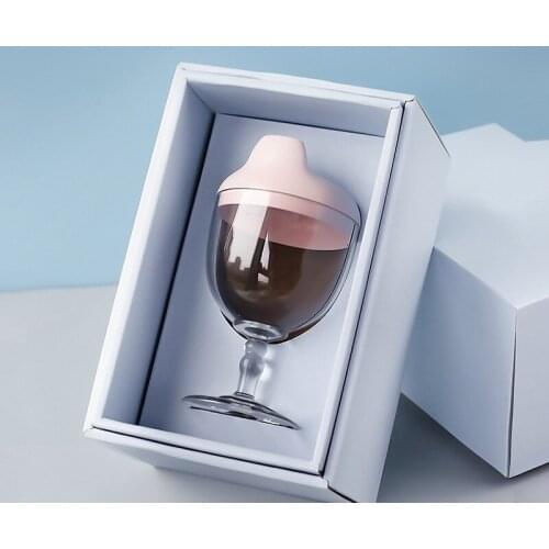 Japanese Baby Plastic Goblets Childrens Wine Glass Kids Toldder Juice Cups Childrens Milk Cups Learn To Drink Cup Feeding Baby