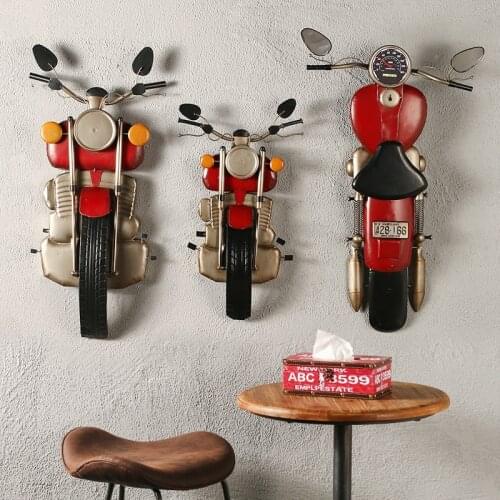 Iron antique motor wall hanging decoratin creative vintage shop wall deco Retro and Nostalgic/Old Furniture dropshipping
