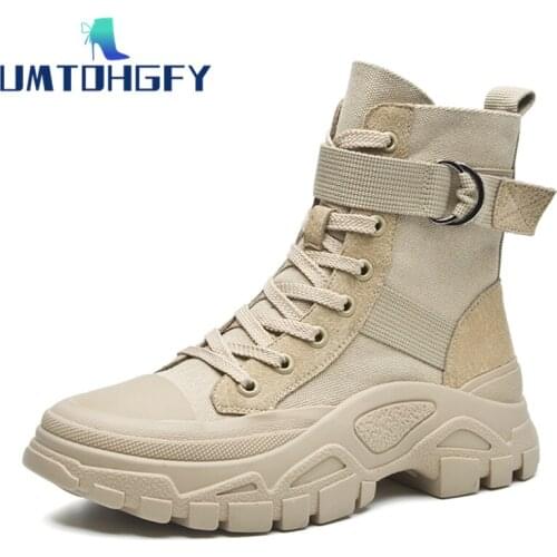 REVT Female Girl Casual Shoes Martens winterboots womens Spring Autumn motorcycle Boots Breathable Winter increase trend Ankle