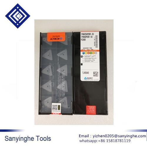 Free shipping high quality 10pcs/lots TPKN2204PDSR-SU PC3600 cnc carbide turning inserts cnc blade lathe tools