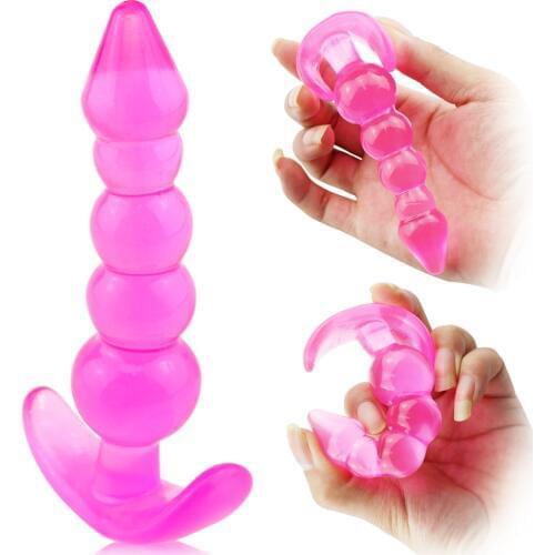 100% Safe Silicone Dildo Butt Plug Anal Plugs Unisex Sexy Stopper Various Size Adult Sex Toys for Men/Women Gay Trainer Massager