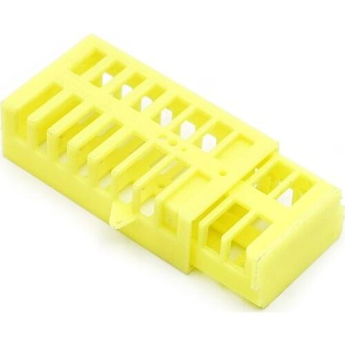 30PCS Beekeeping Queen Bee Rearing Cage Yellow Plastic Multifunction Bee Cage Anti Escape Beekeeper Equipment Apiculture Tools
