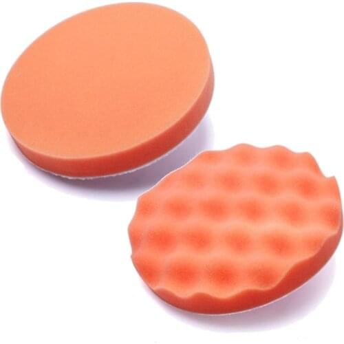 5pcs 2"/3"/4"/5"/6"/7" Sponge Foam Polishing Pads Buffing Pads for Car Beauty Waxing Polishing Pad