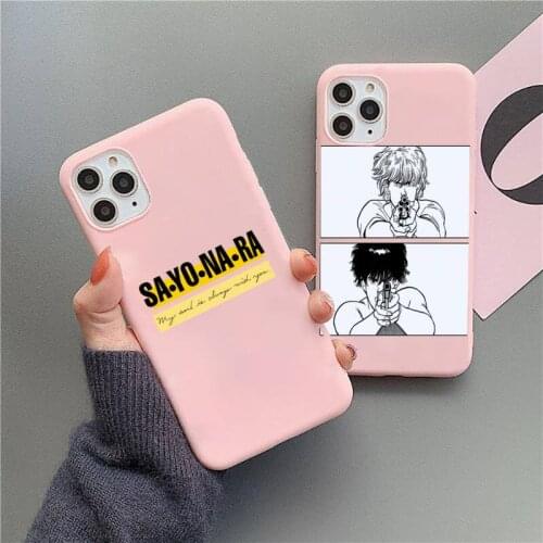 Banana Fish Anime cartoon Phone Case Candy Color for iPhone 11 12 mini pro XS MAX 8 7 6 6S Plus X 5S SE 2020 XR