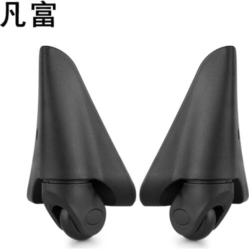 Black Swivel Wheel Nylon Wheel Replacement Casters For Luggage suitcase wheels travel rolling bag luggage universal Casters