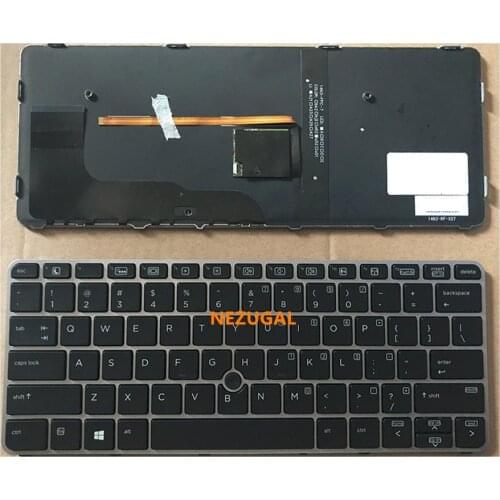 US Laptop Keyboard For HP Elitebook 725 G3 828 G3 820 g3 G4 Laptop Backlight Replacement Keyboard