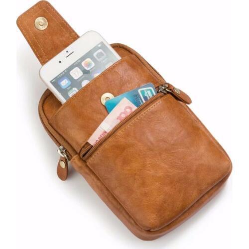 Waistband Hook Loop Belt Clip Leather Phone Case Dual Pouch For Huawei Mate 10 Lite,Nova 2i,Honor 9i/7X,Maimang 6,Mate 9 Pro