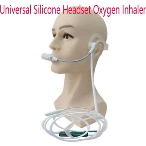 LUDA Headset Nasal Type Oxygen Cannula 2M Soft-Contact Nasal Oxygen Cannula Standard Connector Inhaler Accessories