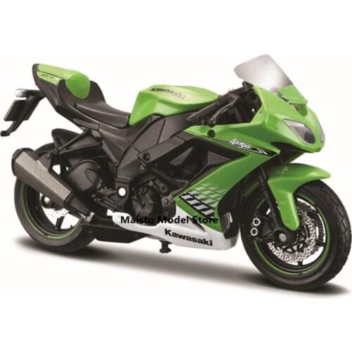 Maisto 1:18 scale Kawasaki ZX-10R motorcycle replicas with authentic details motorcycle Model collection gift toy