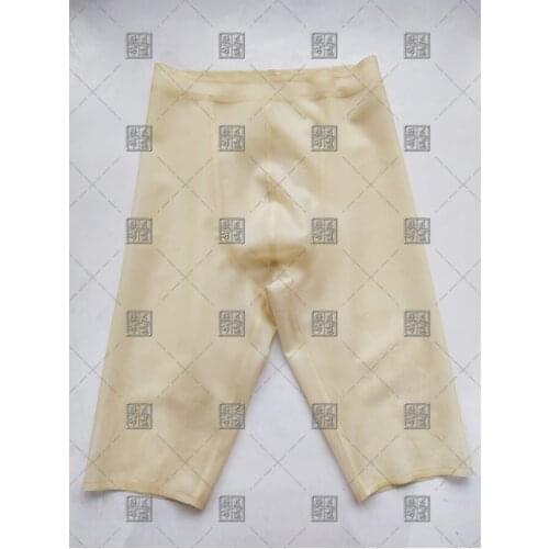 MEN LATEX SHORT HIGH WAIST 3D CROTCH CUSTOM MADE