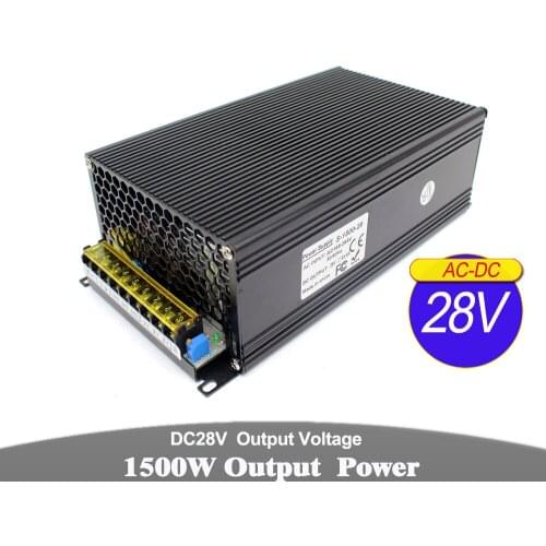 Regulated 28V Power Supply Switching 1500W Driver Transformer 110V 220V AC DC28V SMPS For CCTV Stepper Motor Machinery