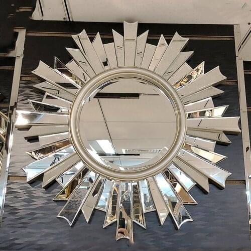 European Style Modern Classic Bathroom Mirror Make-up Mirror Wall Decor Living Room Ornaments