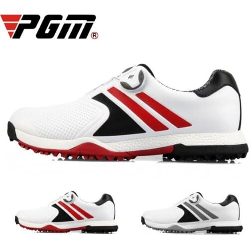 PGM Golf Shoes Mens Auto-lacing Waterproof Softshoes