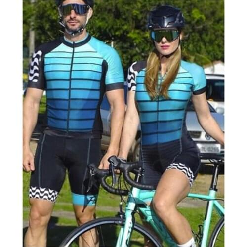 Kafitt Women Cycling Clothing Bike Short Female Monkey Jumpsuit Suit -Green Cyclist Outfit With 9D Gel Bouncy Lycra Triathlon