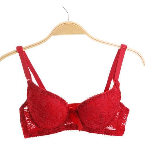 Sexy Floral Lace Bras for Women Seamless Underwire Bralette Push Up Bras Brassiere Female Lingerie Underwear