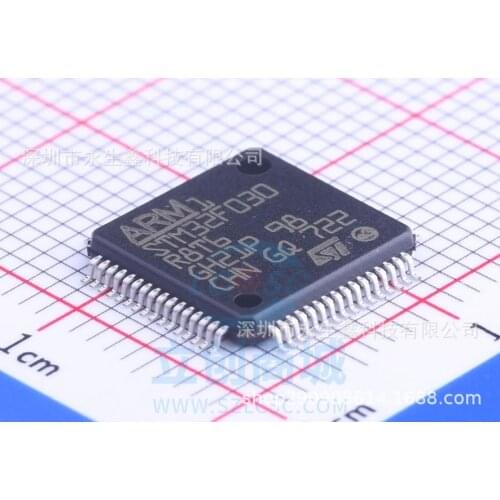 5/PCS STM32F030R8T6 LQFP64 Patch 64 Feet STM32F030 Chip Brand New & Original