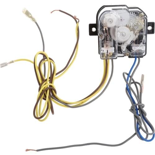 6-Wire Washing Machine Timer 90 Degree Central Hole Distance 68mm Switch Shaft