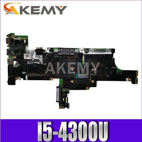 For lenovo THINKPAD T440S NM-A052 04X3901 04X3902 04X3903 04X3905 04X3906 Laptop Motherboard with i5-4300U UMA 100% tested work