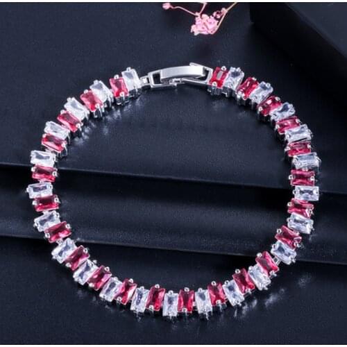 Gelang Zirkon Tujuan Ganda, Perhiasan Hadiah Pernikahan, Gelang Populer Baru Modis