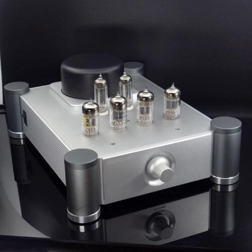GZLOZONE Finished Hifi 12AU7*2 + 12AX7*2 + 6Z2*2 Classic Tube Preamplifier L11-52