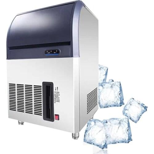 70kg / 24h Commercial Crescent Ice Maker Smart Crescent Ice Maker Vertical Automatic Ice Maker for Milk Tea Shop