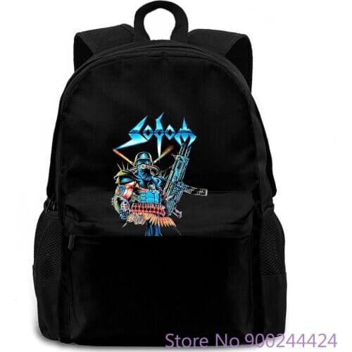 SODOM TEN BLACK YEARS BLACK THRASH METAL KREATOR EXUMER DEATHROW for Sale Natural women men backpack laptop travel school