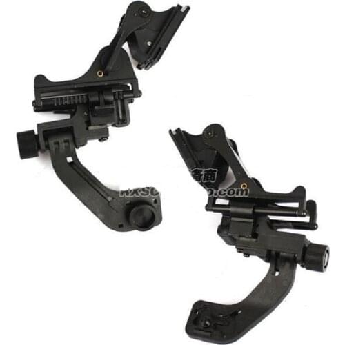 Hunting Tactical Paintball Fast Helmet Mount Metal Tipper bracket NVG + J Arm Adapter