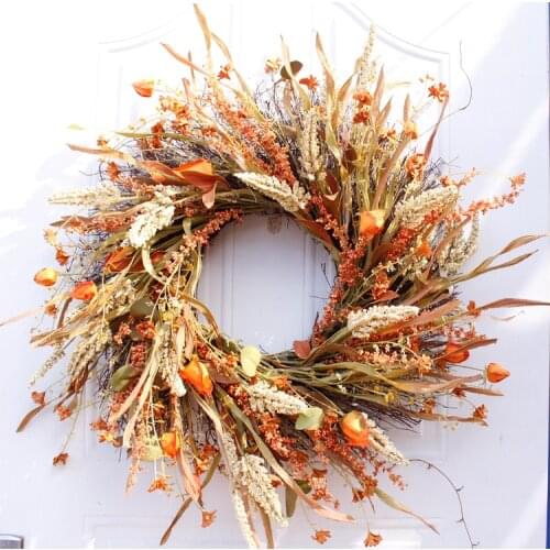 Autumn Wreaths 62cm Door Wreaths, Weddings, Halloween, Thanksgiving, Christmas, home decor garden decoration farmhouse decor