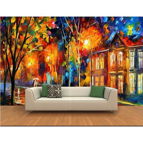 The custom 3D murals,3 d forest background wall painting papel de parede,living room sofa TV wall bedroom wall paper