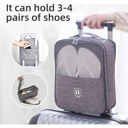 Portable Travel Shoes Bag Storage Large Capacity Shoes Pouches For Traveling Moving And Daily Use Travel Accessories Organizer