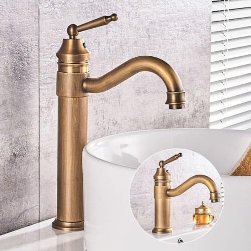 European Retro Luxury Nozzle For Faucet Bathroom Kitchen Faucet Wash Basin Hot And Cold Faucet Rotatable Faucets Hardware Parts